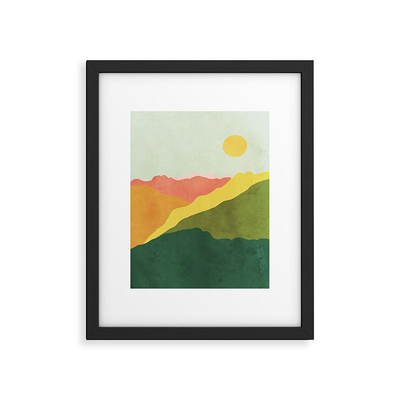 Landscape No1 Framed Art Print Gallery Image 6