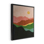 Landscape No2 Framed Canvas Print Gallery Image 2