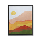 Landscape No3 Framed Canvas Print Gallery Image 8
