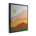 Landscape No3 Framed Canvas Print Gallery Image 2