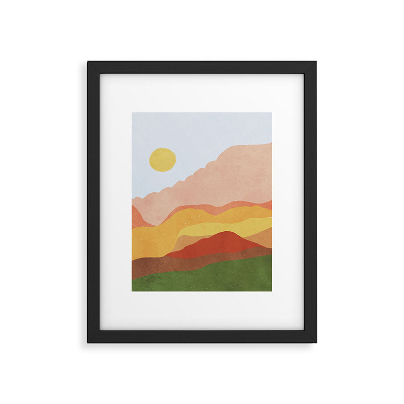 Landscape No3 Framed Art Print Gallery Image 6