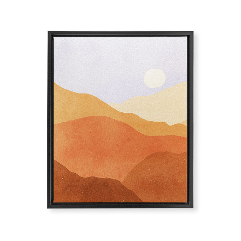Landscape No4 Framed Canvas Print Gallery Image 8