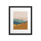 Landscape No5 Framed Art Print Gallery Image 6