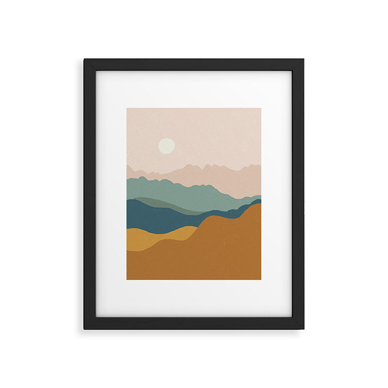 Landscape No5 Framed Art Print Gallery Image 6