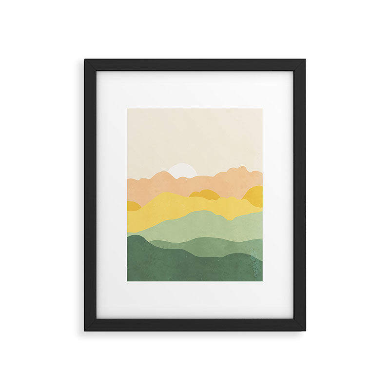 Landscape No6 Framed Art Print Gallery Image 6
