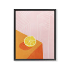 Lemon city Framed Canvas Print Gallery Image 8