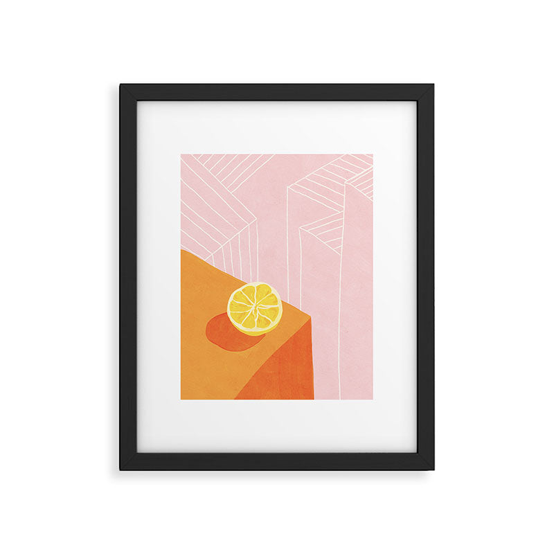 Lemon city Framed Art Print Gallery Image 6