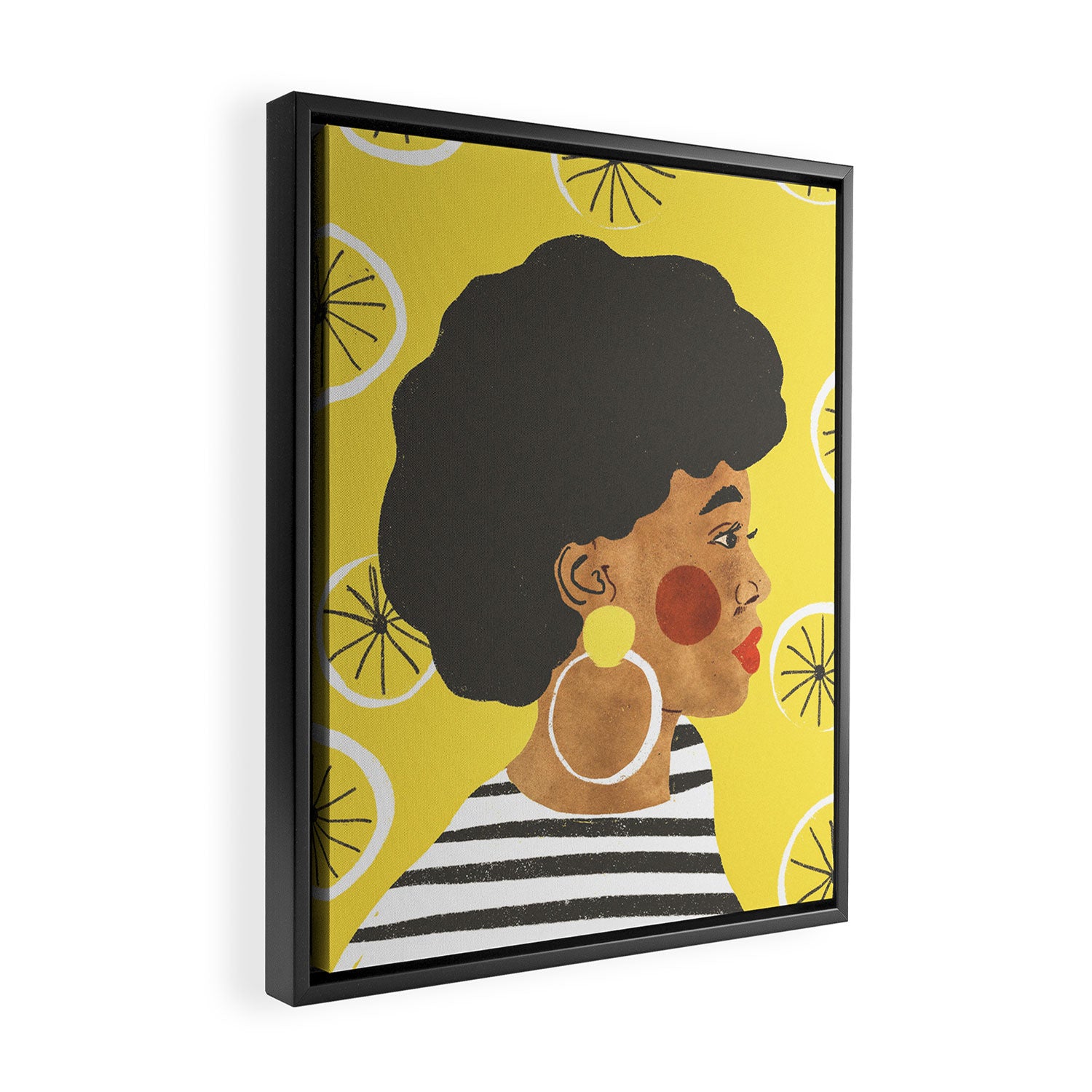 Lemonade Framed Canvas Print Gallery Image 2