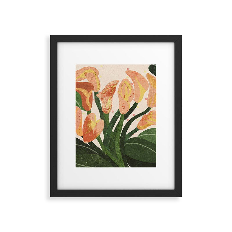 Lilies Framed Art Print Gallery Image 6
