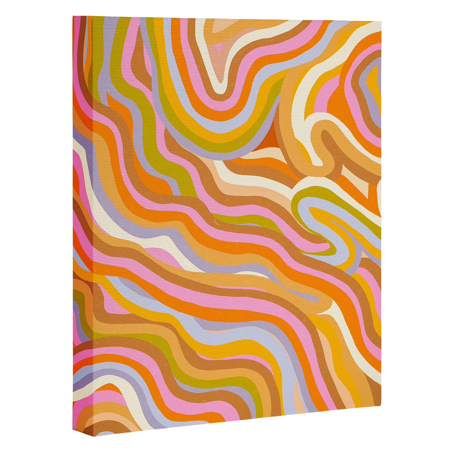 Liquid Marble Canvas Print Gallery Image 3