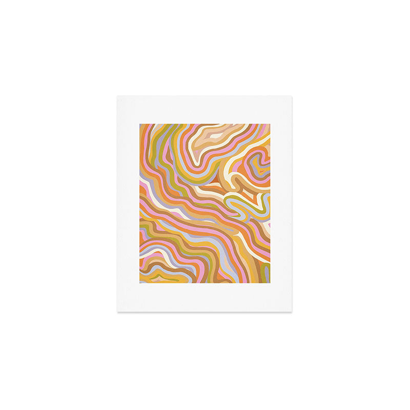 Liquid Marble Art Print Gallery Image 1