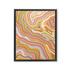 Liquid Marble Framed Canvas Print Gallery Image 8
