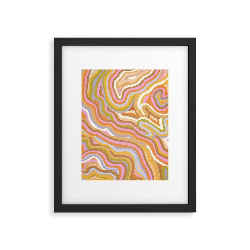 Liquid Marble Framed Art Print Gallery Image 6
