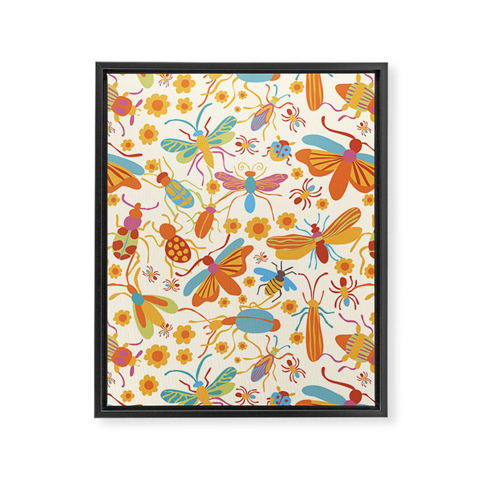 Little wings Framed Canvas Print Gallery Image 1