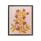 Loneliness Botanical Painting Framed Canvas Print Gallery Image 8