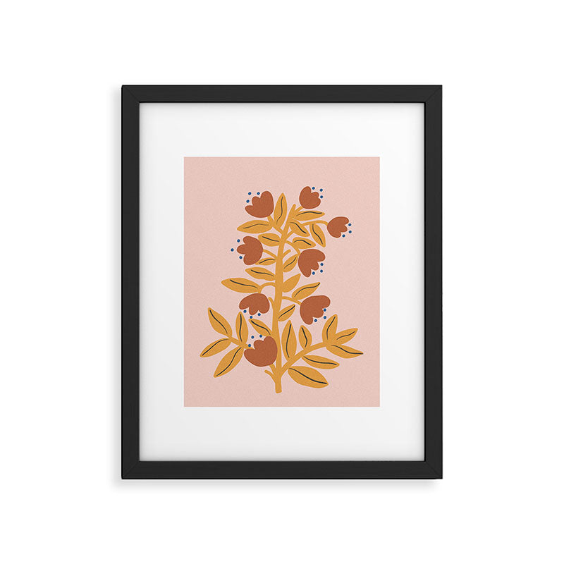 Loneliness Botanical Painting Framed Art Print Gallery Image 6