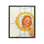 Looking in the mirror Framed Canvas Print Gallery Image 8