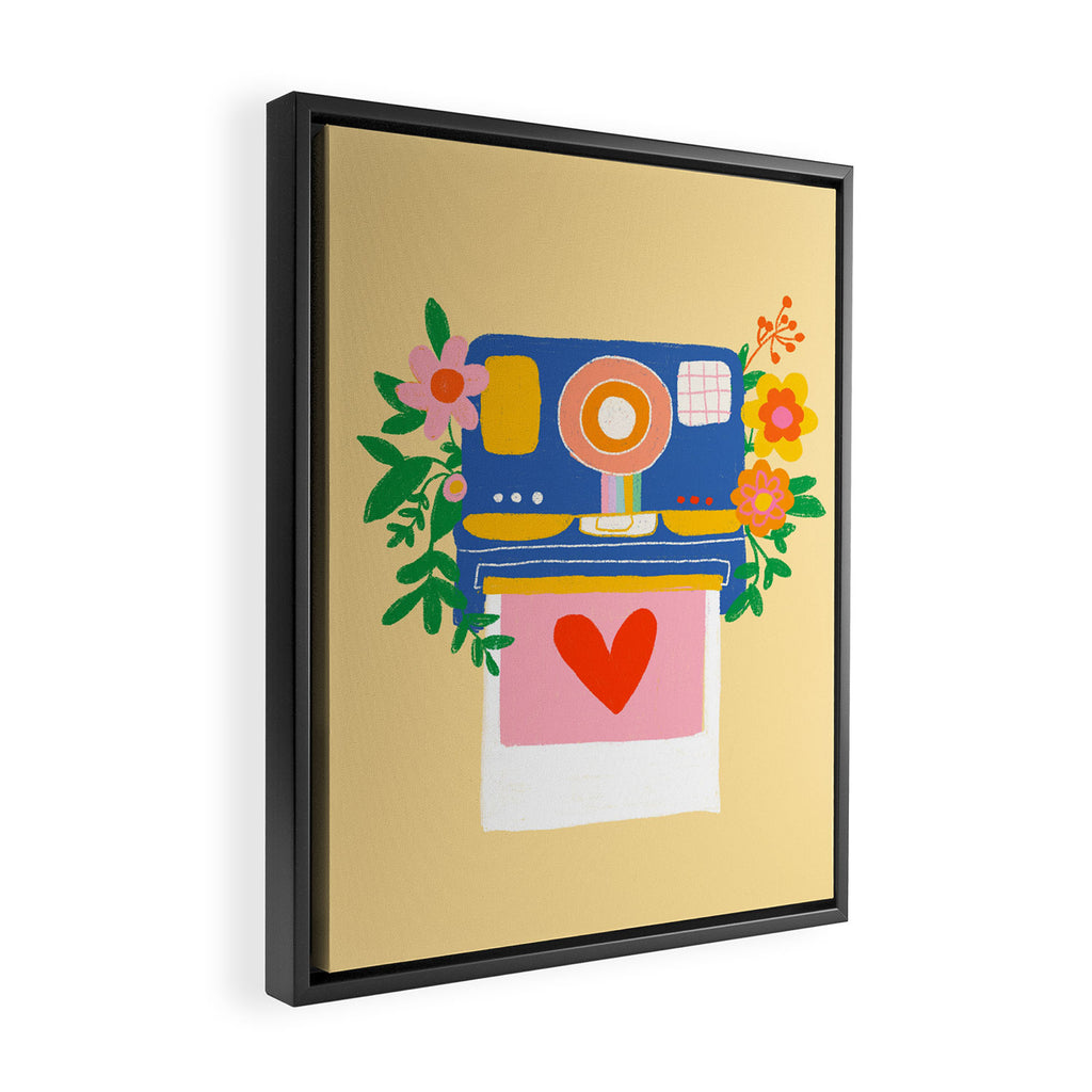 Love at first sight Framed Canvas Print Gallery Image 2