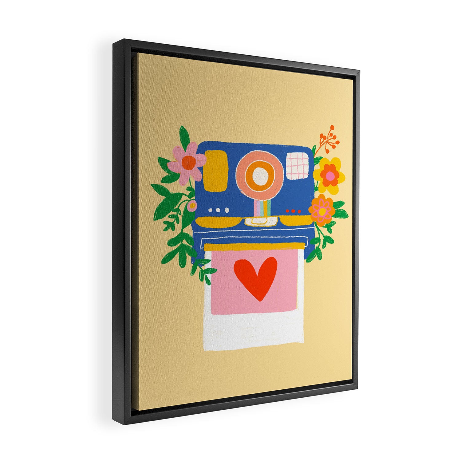 Love at first sight Framed Canvas Print Gallery Image 2