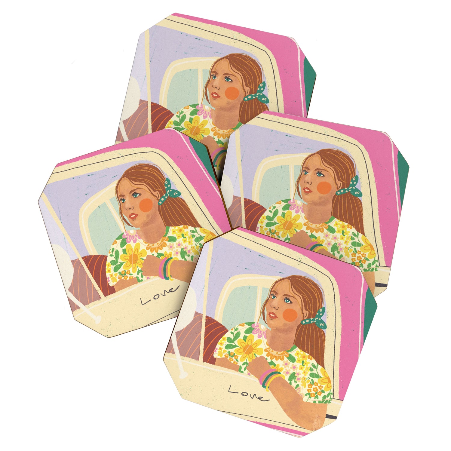 Love traveller Coaster Gallery Image 1