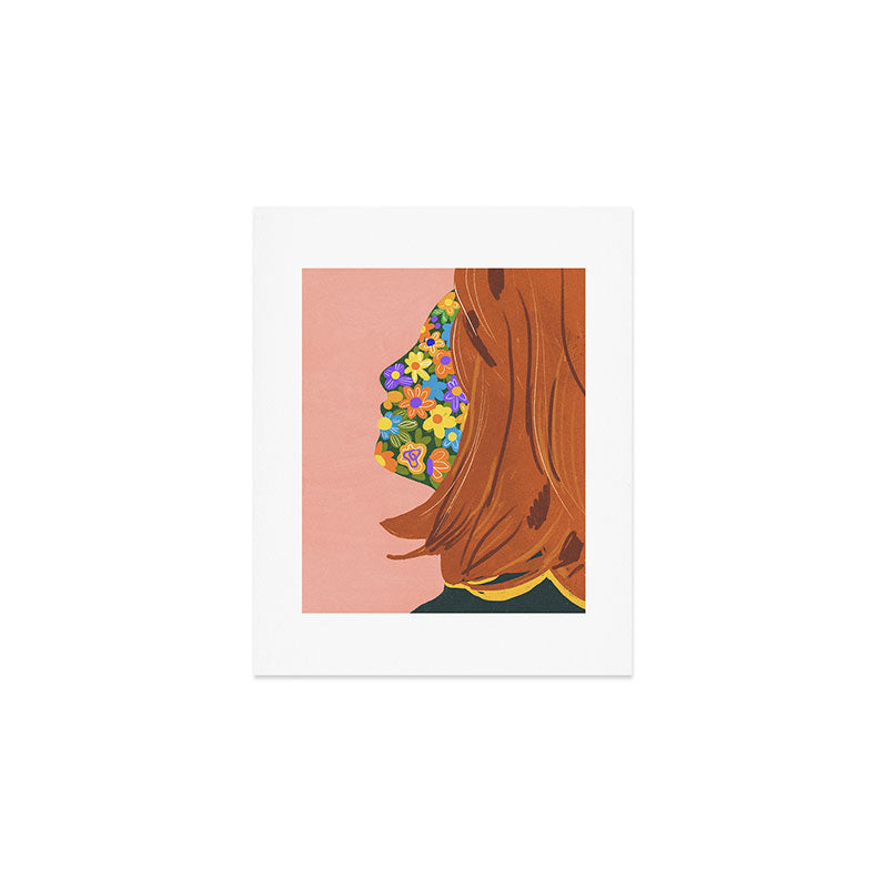 Made of flowers Art Print Gallery Image 1