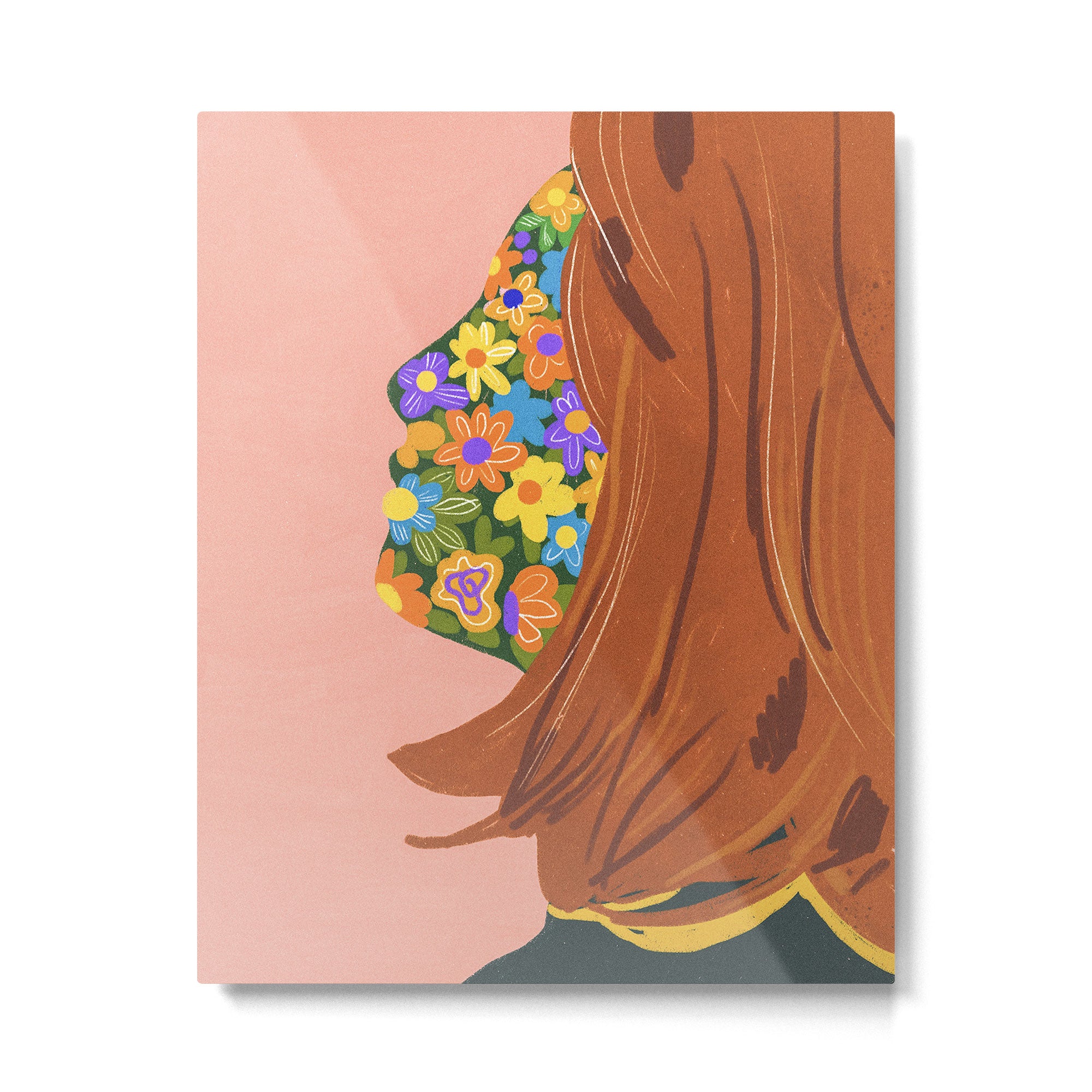 Made of flowers Metal Print Gallery Image 6