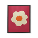 Magenta flower Framed Canvas Print Gallery Image 8