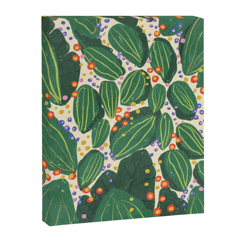 Magical garden leaves Canvas Print Gallery Image 8