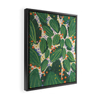 Magical garden leaves Framed Canvas Print Gallery Image 2