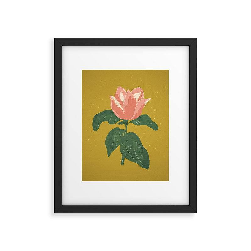 Magnolia #2 Framed Art Print Gallery Image 6