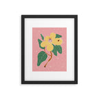 Magnolia pink Framed Art Print Gallery Image 6