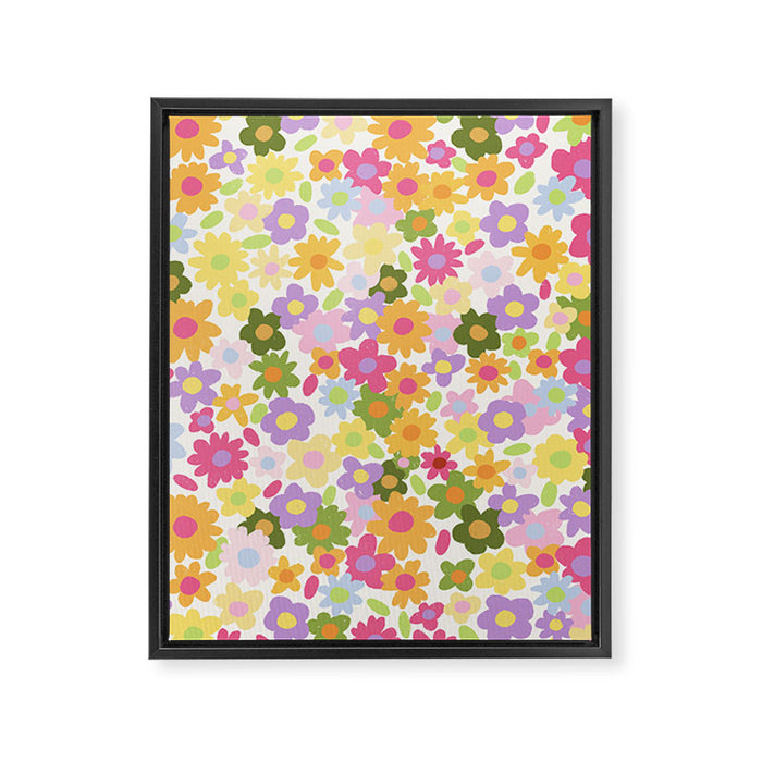 Maja in Pink Framed Canvas Print Gallery Image 1