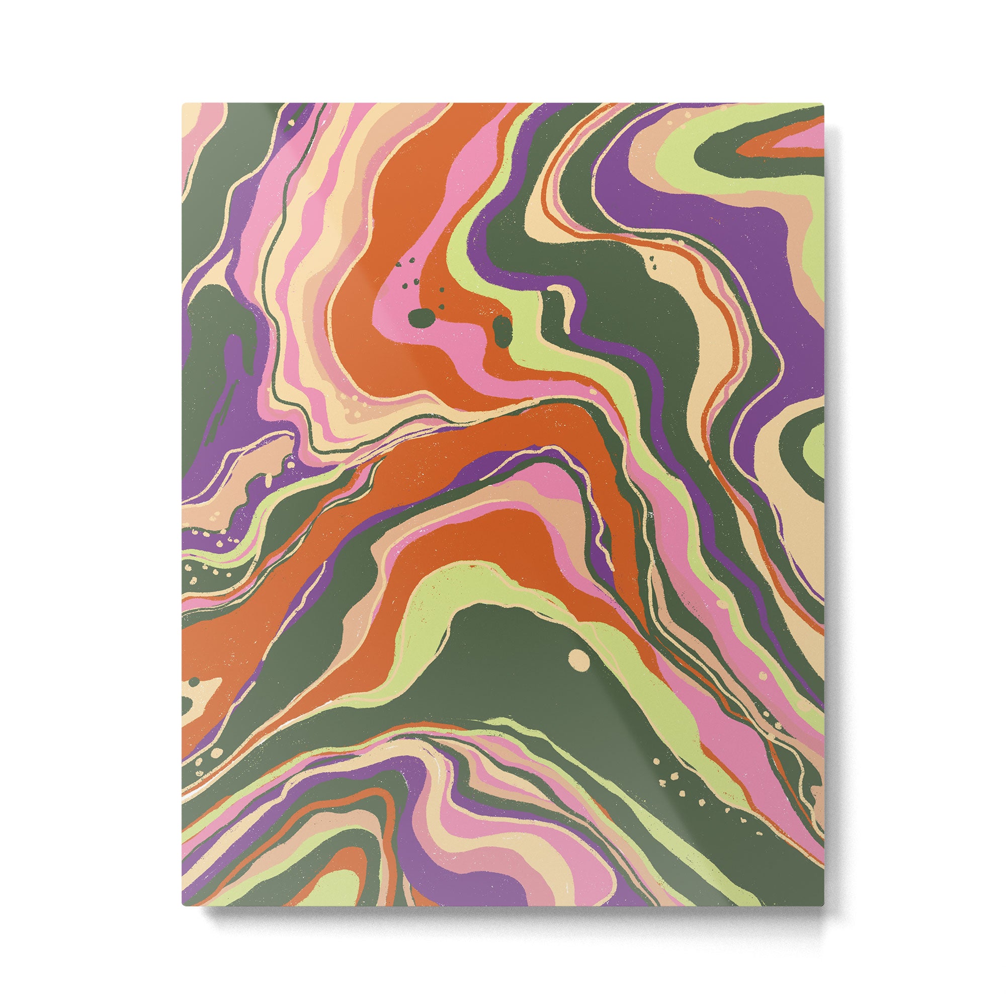 Marble abstraction II Metal Print Gallery Image 6