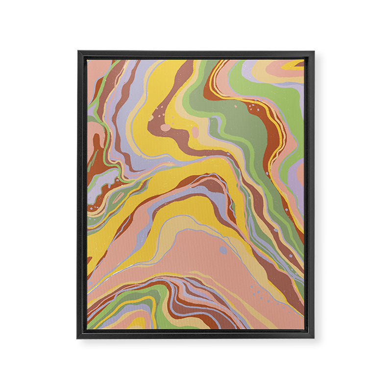 Marble abstraction IV Framed Canvas Print Gallery Image 8
