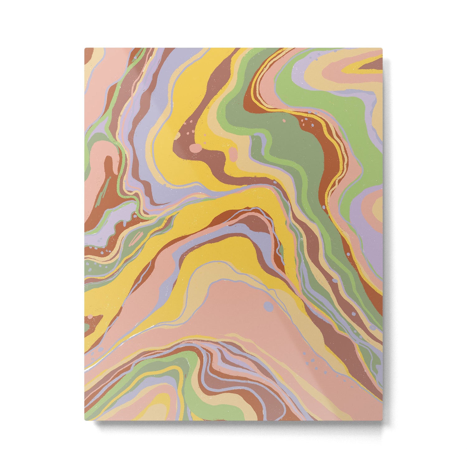 Marble abstraction IV Metal Print Gallery Image 6