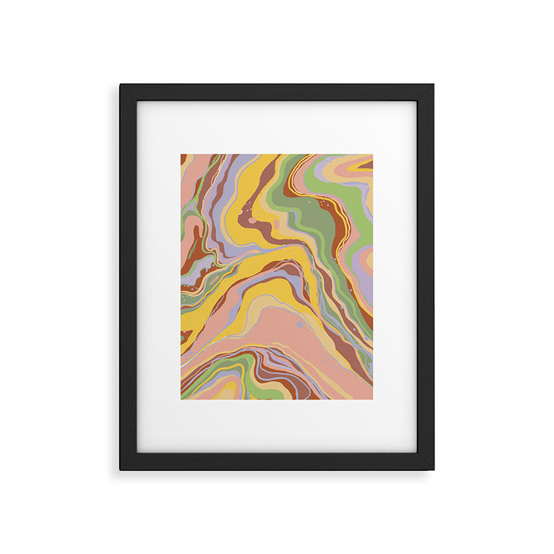 Marble abstraction IV Framed Art Print Gallery Image 6