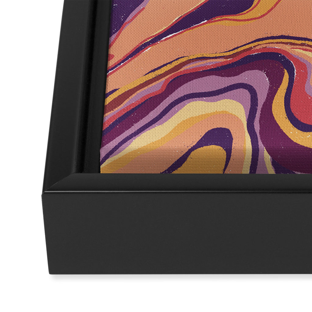 Marble abstraction V Framed Canvas Print Gallery Image 3