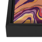 Marble abstraction V Framed Canvas Print Gallery Image 3