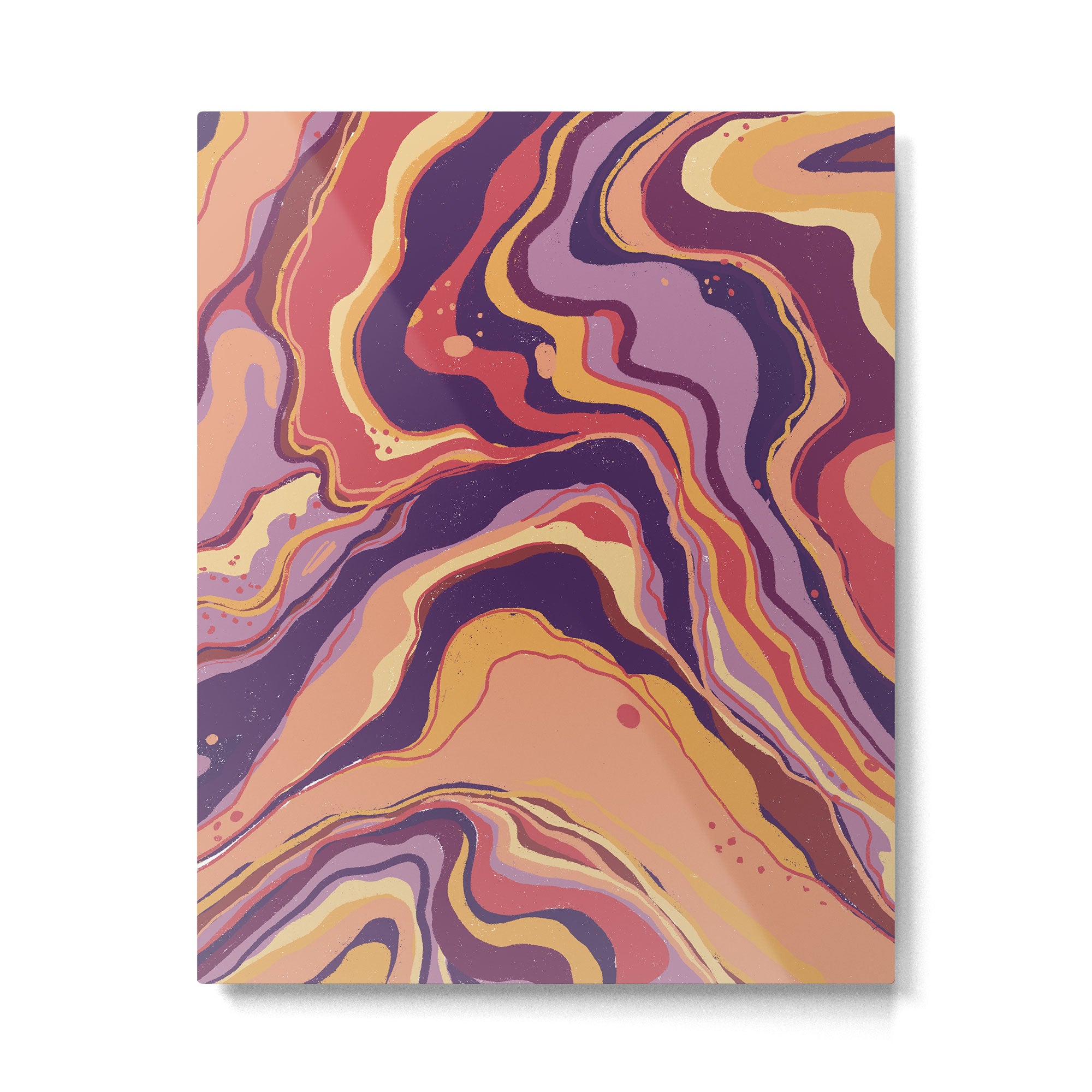 Marble abstraction V Metal Print Gallery Image 6