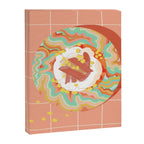 Marble Plate Pink Canvas Print Gallery Image 6