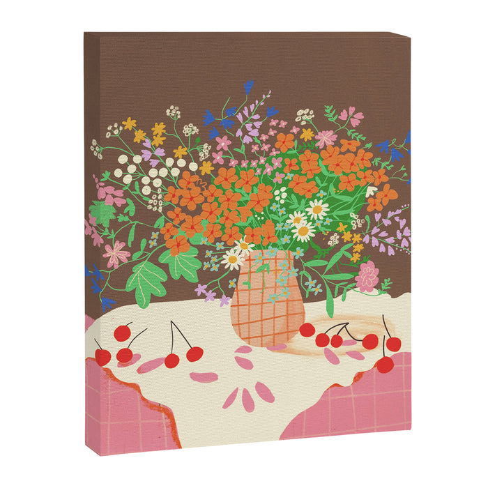 Meadow flowers bouquet Canvas Print Gallery Image 1