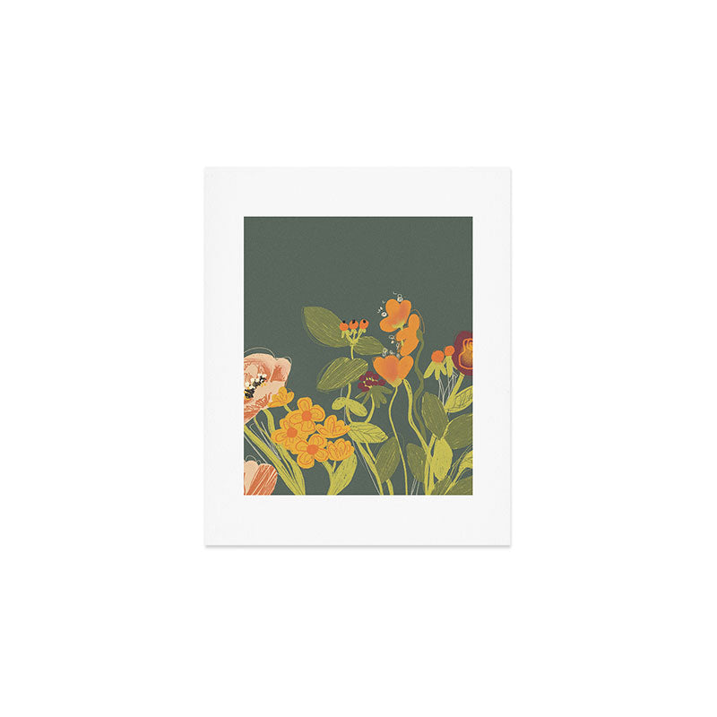 Meadow flowers Art Print Gallery Image 1