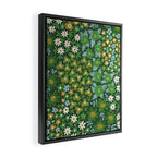 Meadow in green Framed Canvas Print Gallery Image 2