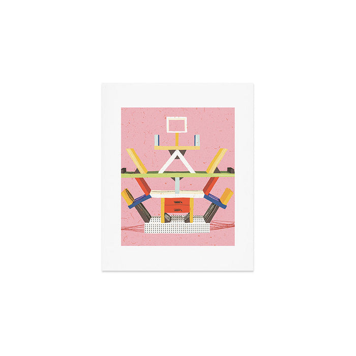 Memphis Style Icon Art Print Gallery Image 1