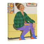Messy bun Canvas Print Gallery Image 6