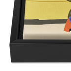 Messy bun Framed Canvas Print Gallery Image 3