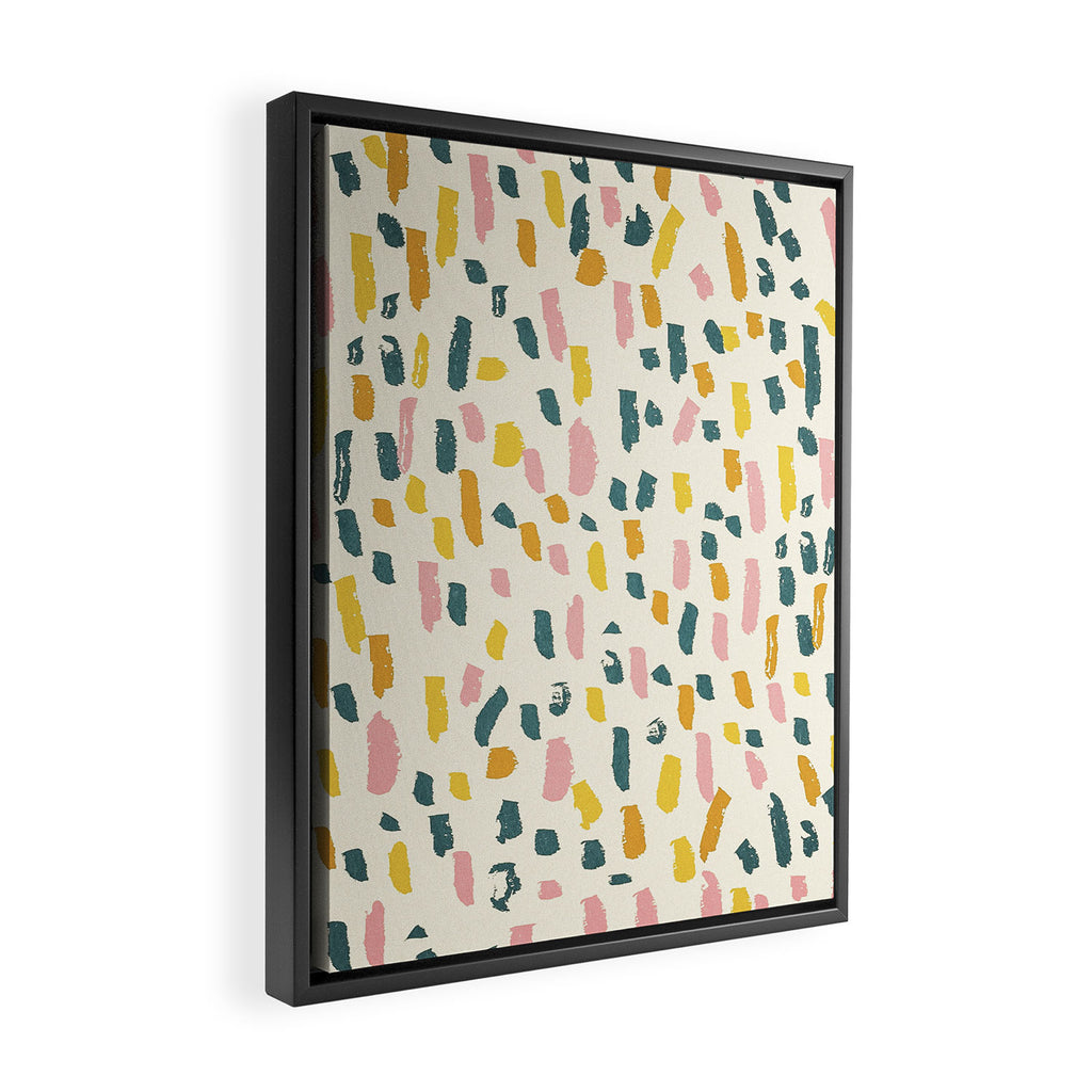 Messy Play Framed Canvas Print Gallery Image 2