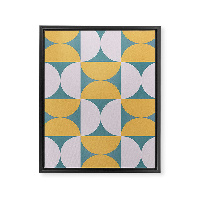 Mid Century Life Framed Canvas Print Gallery Image 1