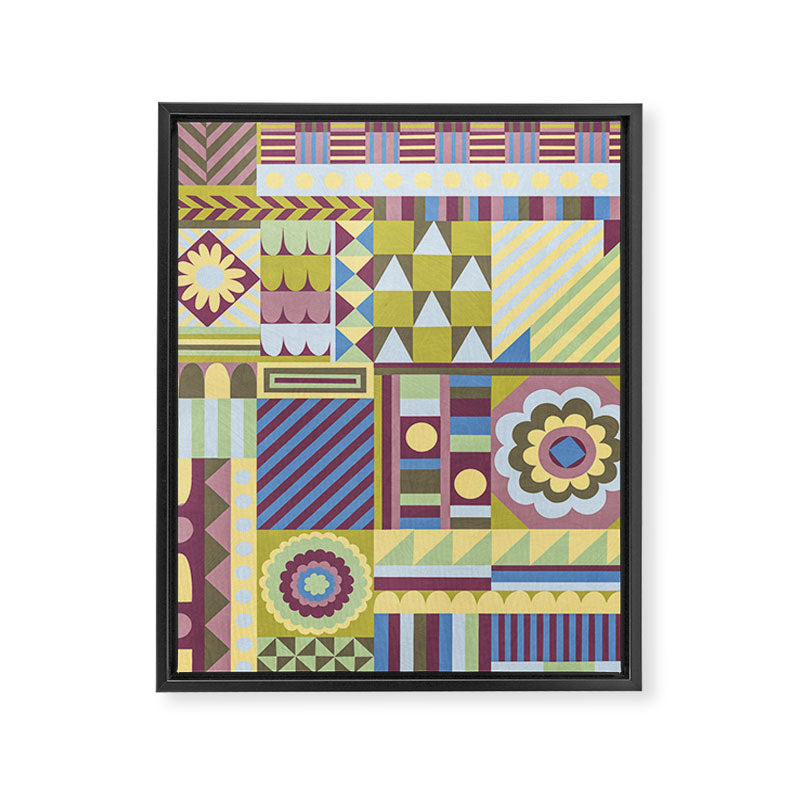 Modern craft composition Framed Canvas Print Gallery Image 6