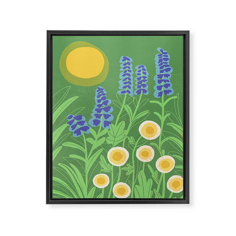 Morning in my garden Framed Canvas Print Gallery Image 8